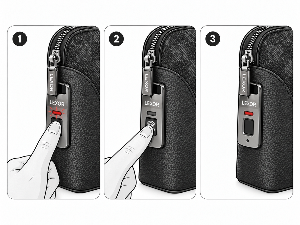 Delete fingerprint illustration